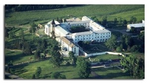 Meditation Retreat at Portsmouth Abbey - Providence Life Coaching & Spiritual Training - Gethsemani Abbey by air