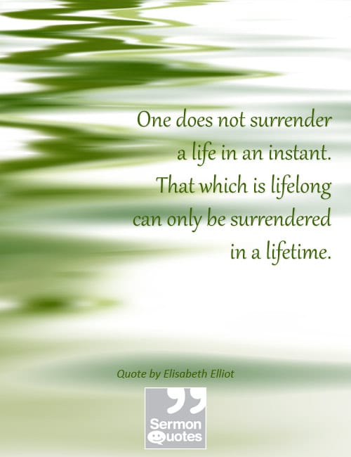Drugs Don’t Cause Addiction Video - Providence Holistic Counseling Services - surrender quote elisabeth elliot