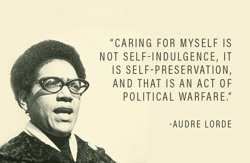 Invaluable Pieces of Advice From Therapists & Counselors - Michael Swerdloff - Providence Holistic Counselor, Coach and Reiki - Audre Lorde